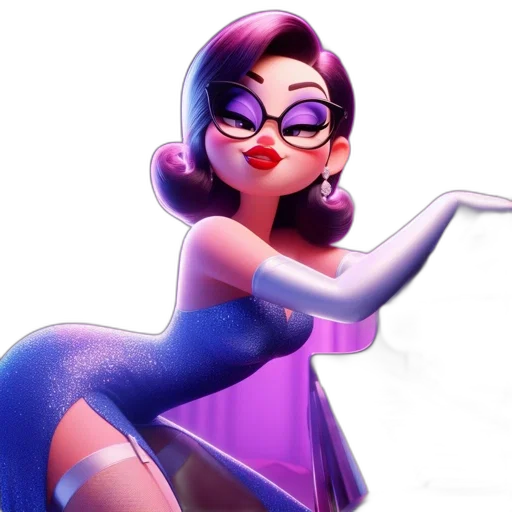 dress, staff, cartoon, concept art transparent PNG cut-out