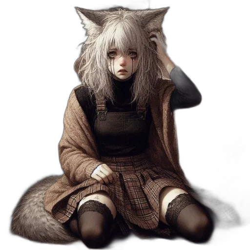 creature, animal, mask, staff transparent PNG cut-out