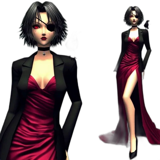 dress, concept art, 3d render, fantasy art transparent PNG cut-out