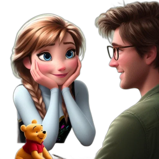 photorealistic, 3d render, cartoon, concept art transparent PNG cut-out
