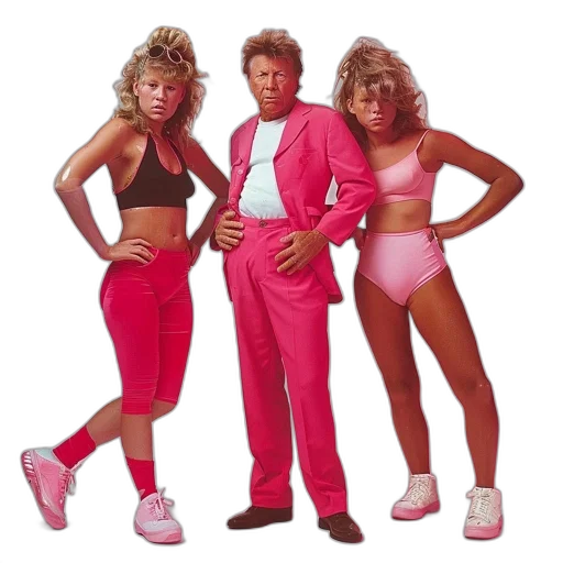 jacket, shoes, vaporwave, neon transparent PNG cut-out