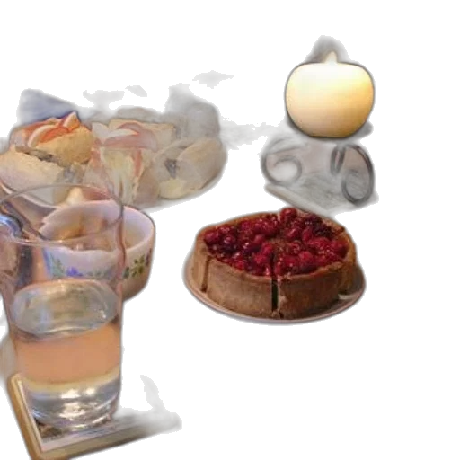 food, 3d render, fire, earth tones transparent PNG cut-out