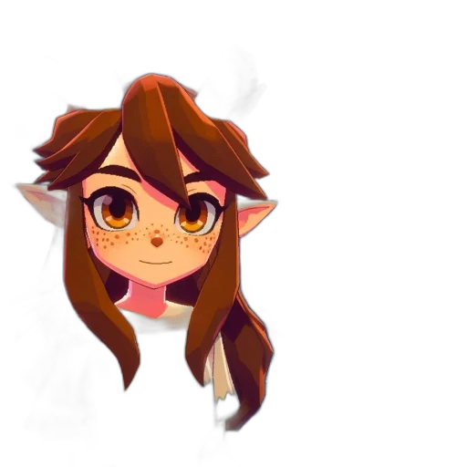 staff, face, dragon, pixel art transparent PNG cut-out