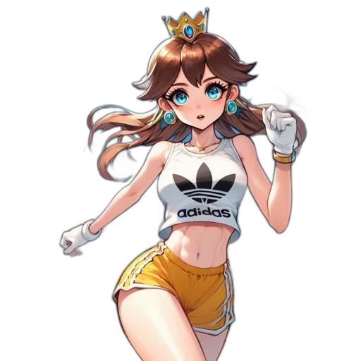 crown, staff, dress, weapon transparent PNG cut-out