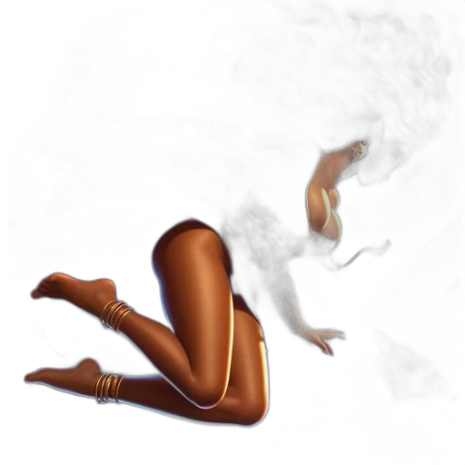 hair, creature, shoes, dress transparent PNG cut-out