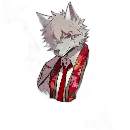 jacket, staff, mask, animal transparent PNG cut-out