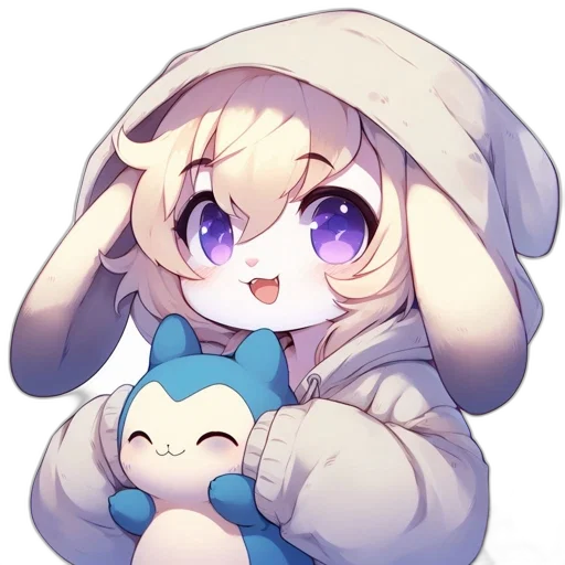 hat, animal, creature, staff transparent PNG cut-out