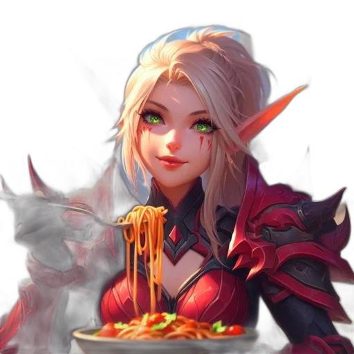 food, dragon, staff, fantasy art transparent PNG cut-out