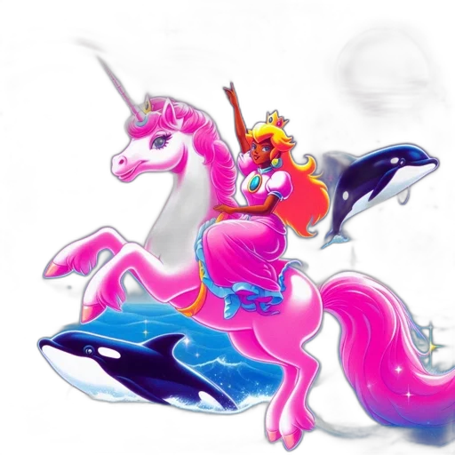 dragon, concept art, vaporwave, fantasy art transparent PNG cut-out