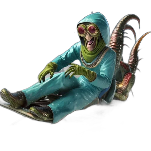 creature, staff, robot, concept art transparent PNG cut-out