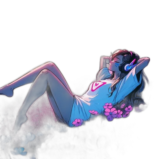 creature, jewelry, dress, vaporwave transparent PNG cut-out