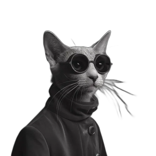 staff, animal, jacket, mask transparent PNG cut-out