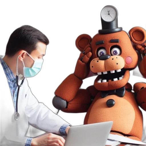 medical, office, doctor, examines transparent PNG cut-out