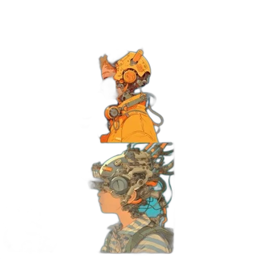 staff, mask, crown, jewelry transparent PNG cut-out
