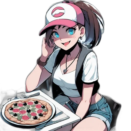 food, hat, weapon, anime transparent PNG cut-out