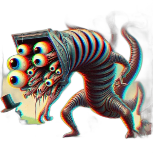 creature, animal, robot, dragon transparent PNG cut-out