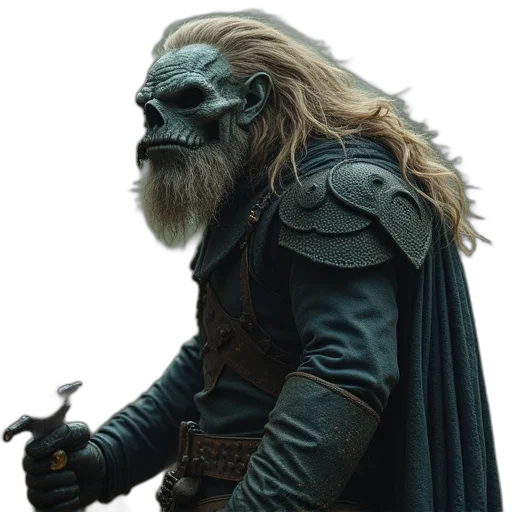 mask, creature, face, hair transparent PNG cut-out