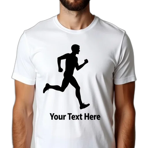 man, wearing, white, t-shirt transparent PNG cut-out
