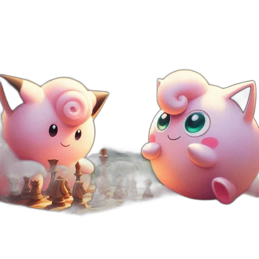 concept art, 3d render, fantasy art, two transparent PNG cut-out