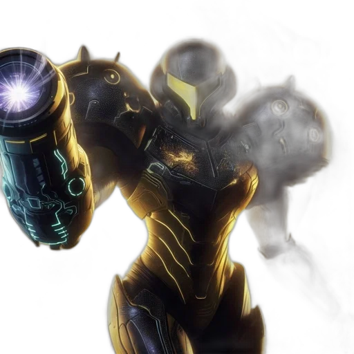 weapon, robot, staff, concept art transparent PNG cut-out