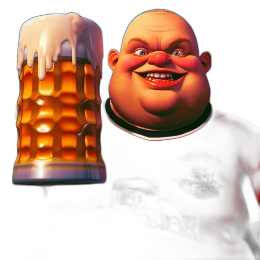 bottle, face, robot, food transparent PNG cut-out