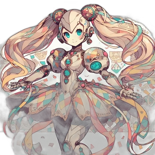 dress, weapon, staff, hair transparent PNG cut-out