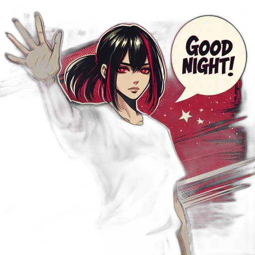 comic book art, anime, concept art, cartoon transparent PNG cut-out