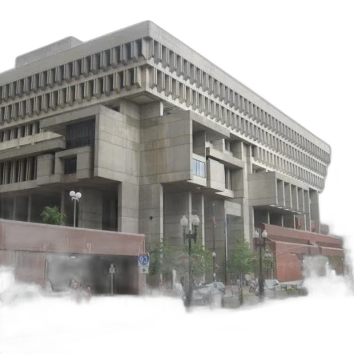 building, 3d render, large, modern transparent PNG cut-out