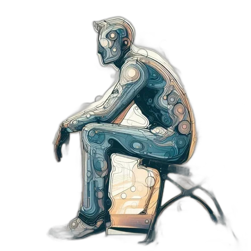 robot, mask, face, furniture transparent PNG cut-out