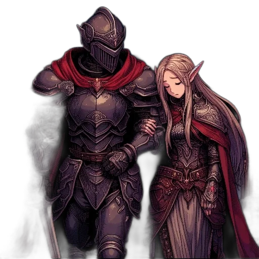 sword, mask, staff, fantasy art transparent PNG cut-out