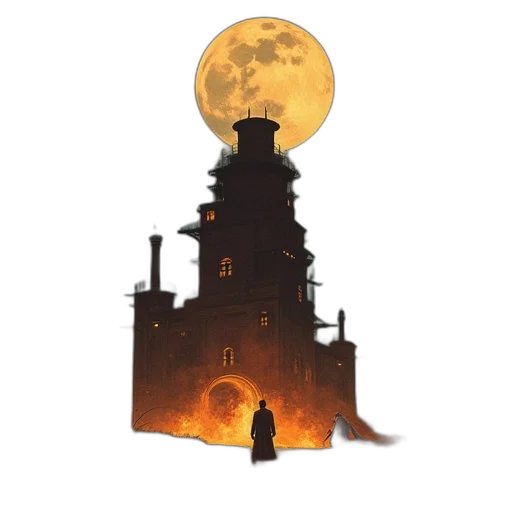 building, dress, mask, jacket transparent PNG cut-out
