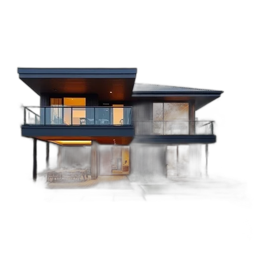 building, furniture, 3d render, concept art transparent PNG cut-out