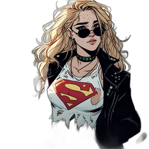 jacket, comic book art, cartoon, concept art transparent PNG cut-out