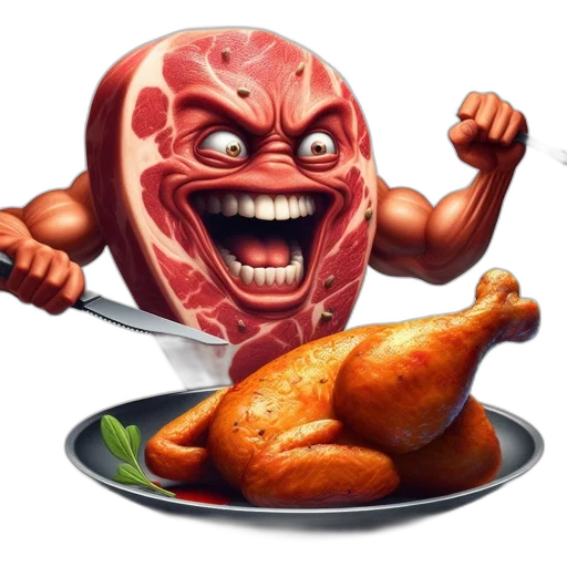 food, animal, creature, face transparent PNG cut-out