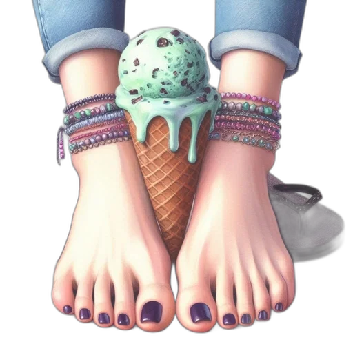shoes, jewelry, food, photorealistic transparent PNG cut-out