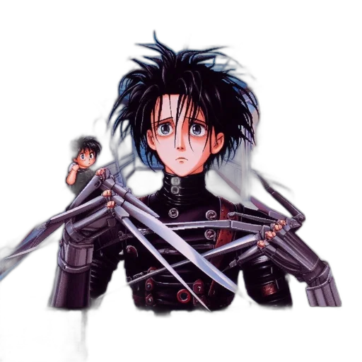 sword, weapon, robot, staff transparent PNG cut-out