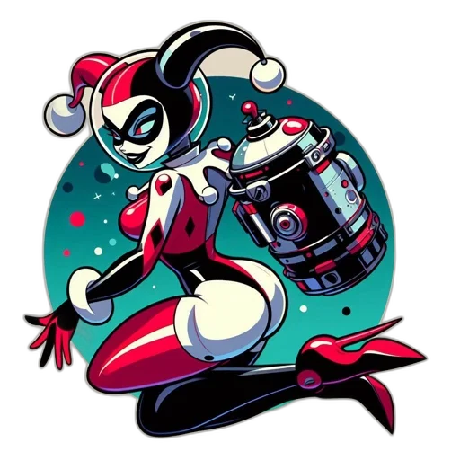 robot, comic book art, concept art, cartoon transparent PNG cut-out
