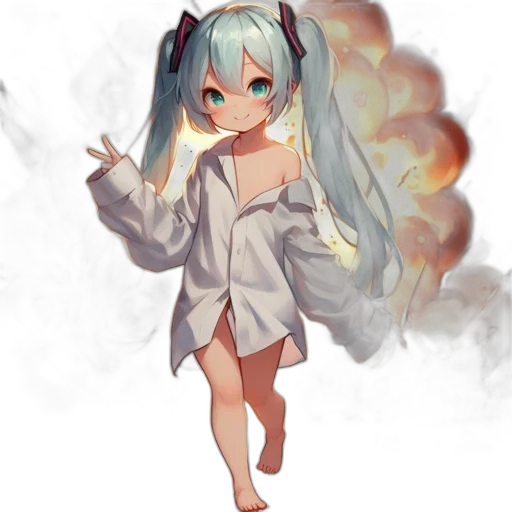 dragon, dress, staff, weapon transparent PNG cut-out