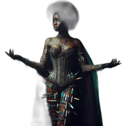 crown, staff, sword, dress transparent PNG cut-out