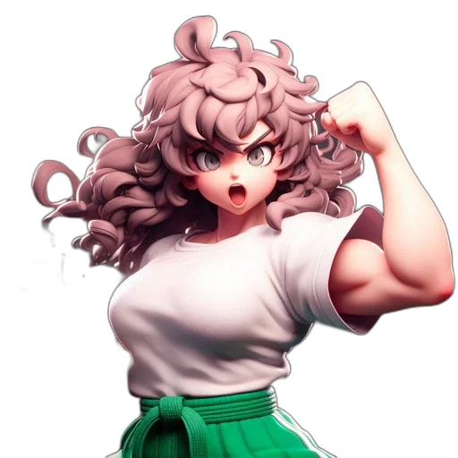 weapon, hair, animal, creature transparent PNG cut-out