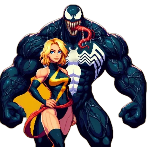comic book art, concept art, pixel art, fantasy art transparent PNG cut-out