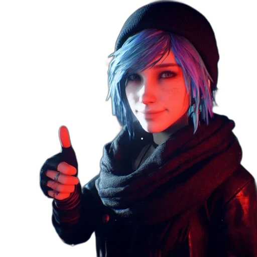 jacket, staff, weapon, face transparent PNG cut-out