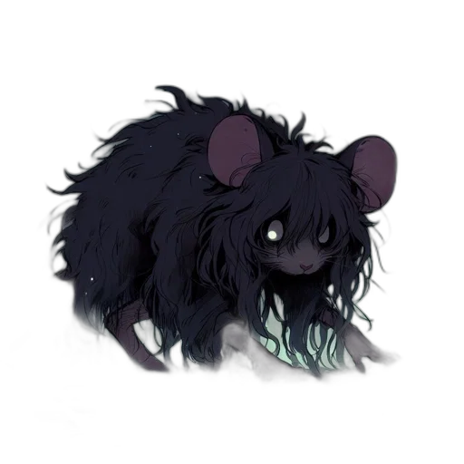 creature, animal, hair, mask transparent PNG cut-out