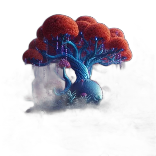 tree, crown, creature, hair transparent PNG cut-out