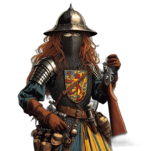 sword, staff, hat, crown transparent PNG cut-out