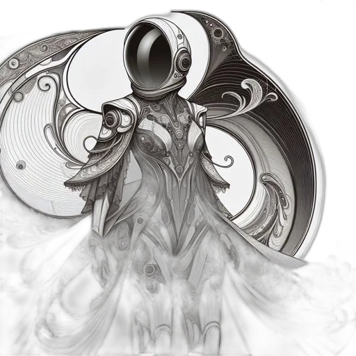 mask, dress, robot, jewelry transparent PNG cut-out