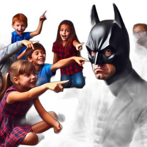 comic book art, concept art, photorealistic, 3d render transparent PNG cut-out