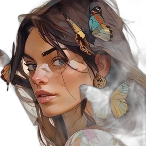 face, dragon, mask, fantasy art transparent PNG cut-out