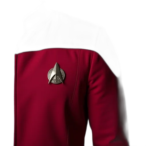jacket, staff, concept art, 3d render transparent PNG cut-out