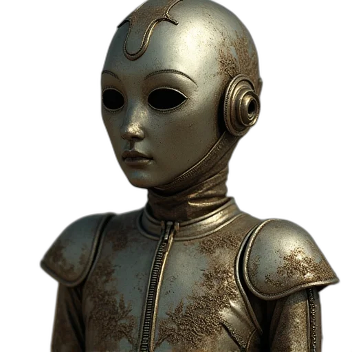 robot, mask, staff, face transparent PNG cut-out